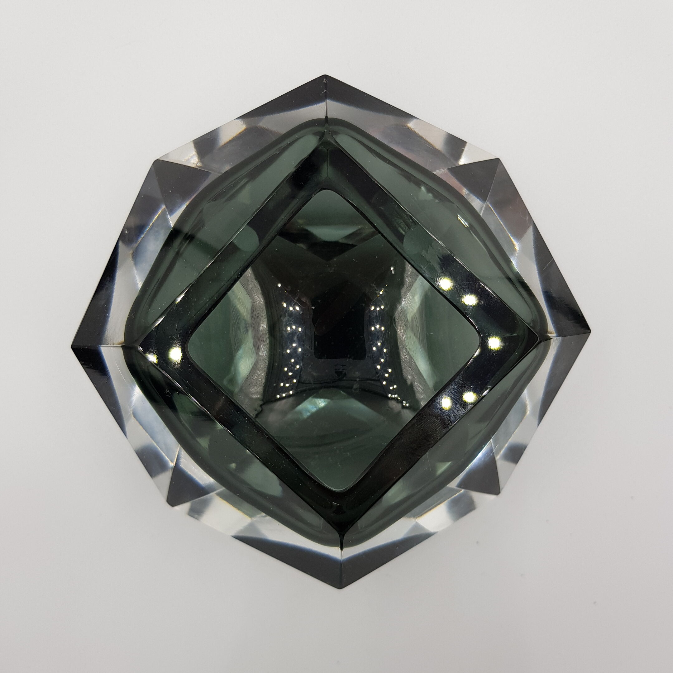 Ashtray vacuum Pocket Murano Sommerso Flavio Poli