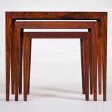 Nest Tables by Severin Hansen for Haslev Møbelsnedkeri, Denmark, 1960s, Set of 3