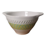 Numbered vintage ear and tile bowl