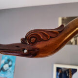 Swan neck cradle