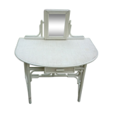 Coiffeuse avec miroir et tiroir