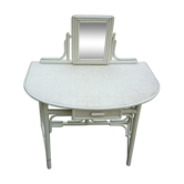 Pretty dressing table with mirror and drawer
