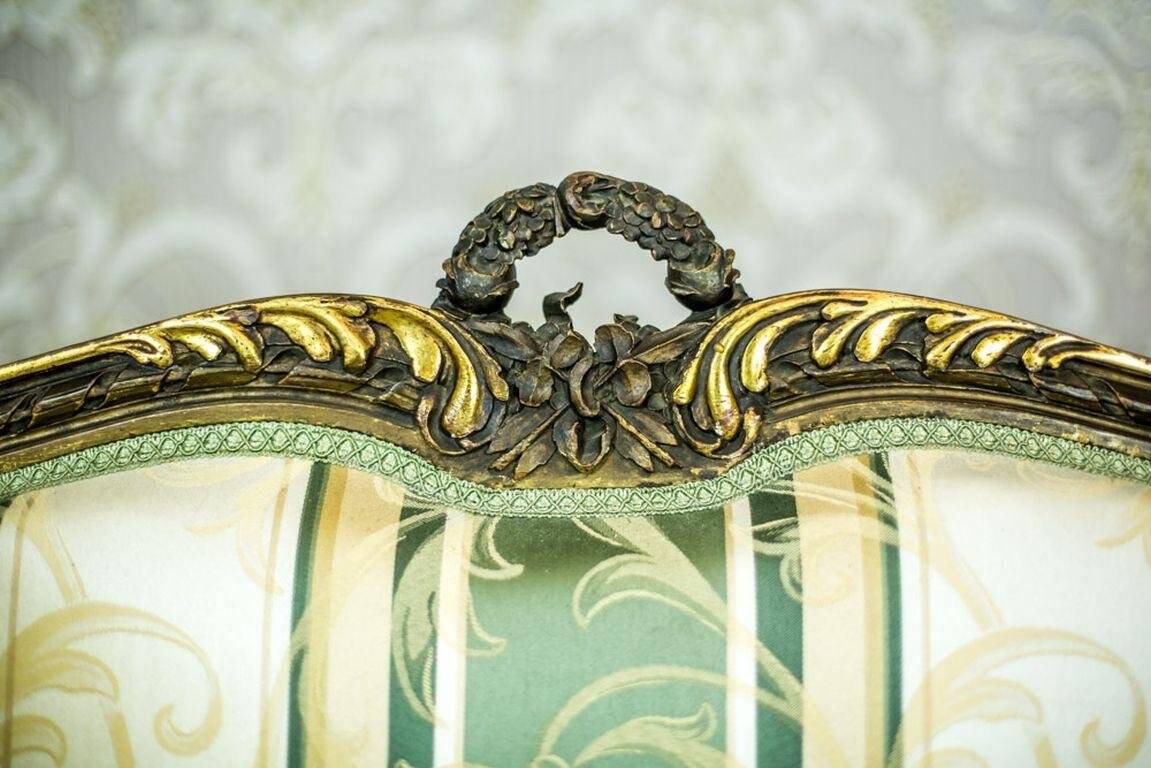 Small Upholstered Sofa, 1890s