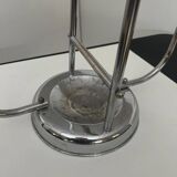 Art Deco Chrome Umbrella Stand in Tubular Steel and Chrome-Plated, Belgium, 1930