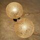 Pair Vintage Space Age table lamps, 1970s,