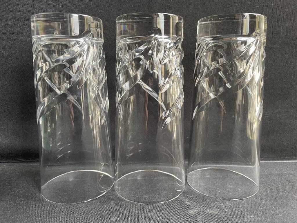 3 Large Villeroy & Boch glasses