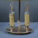 Pair of "Bouillotte" Lamps in Brass, Empire Style – Early 20th Century
