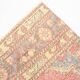 3x12 Pale Red Cream Soft Wool Vintage Runner Rug