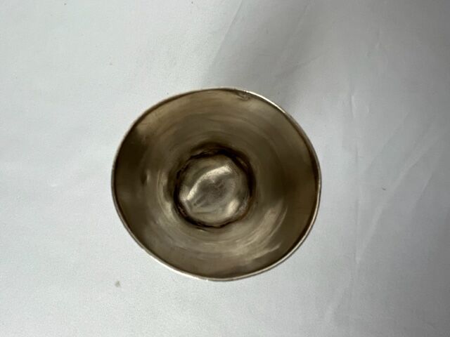 Silver timpani hallmark Minerva late nineteenth