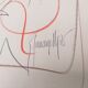 Drawing Gilbert Giuliani dit Gianangelli vintage