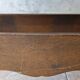 Provençal kneading trough in walnut from the 18th century.