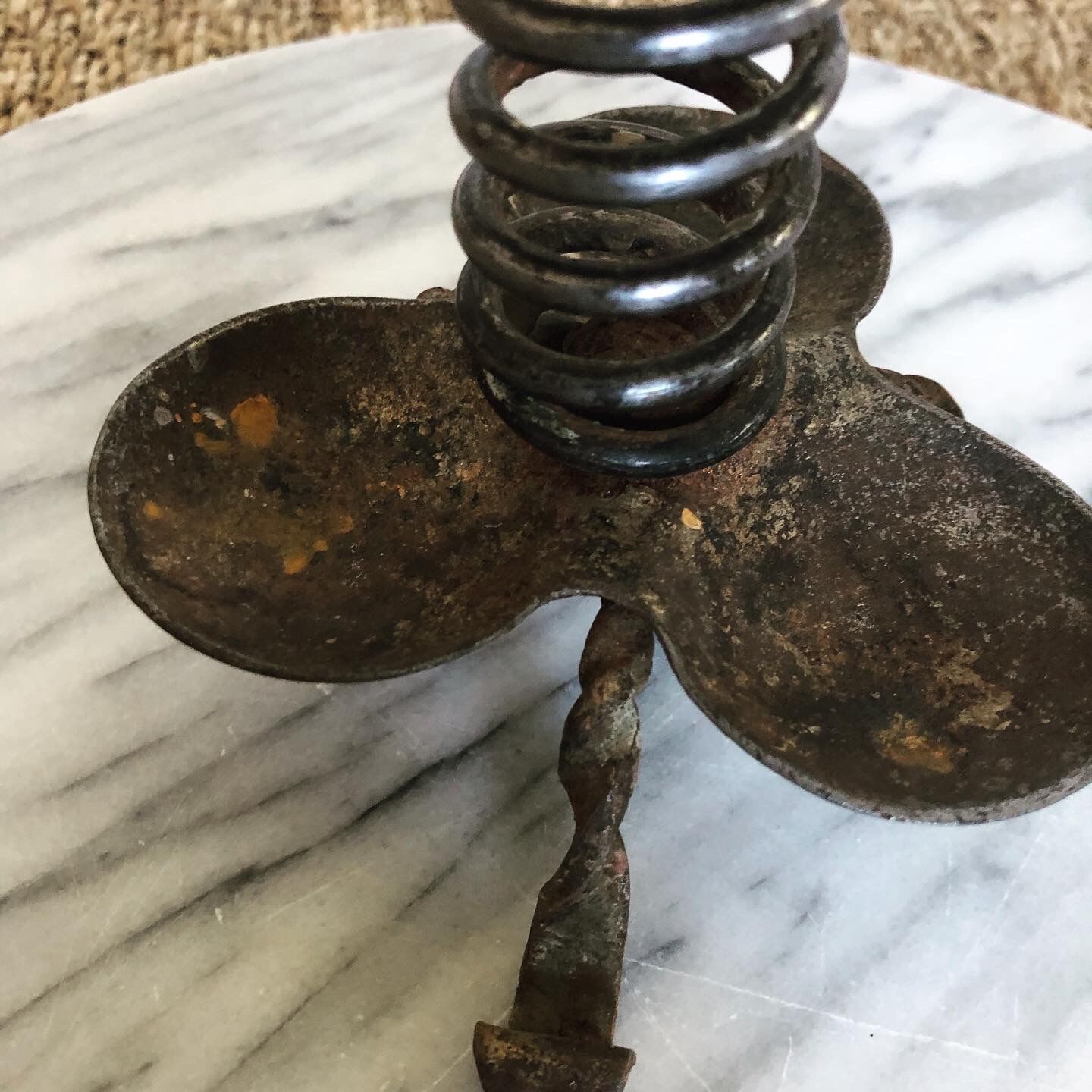 Wrought iron cellar rat