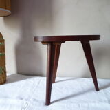 Side teak table
