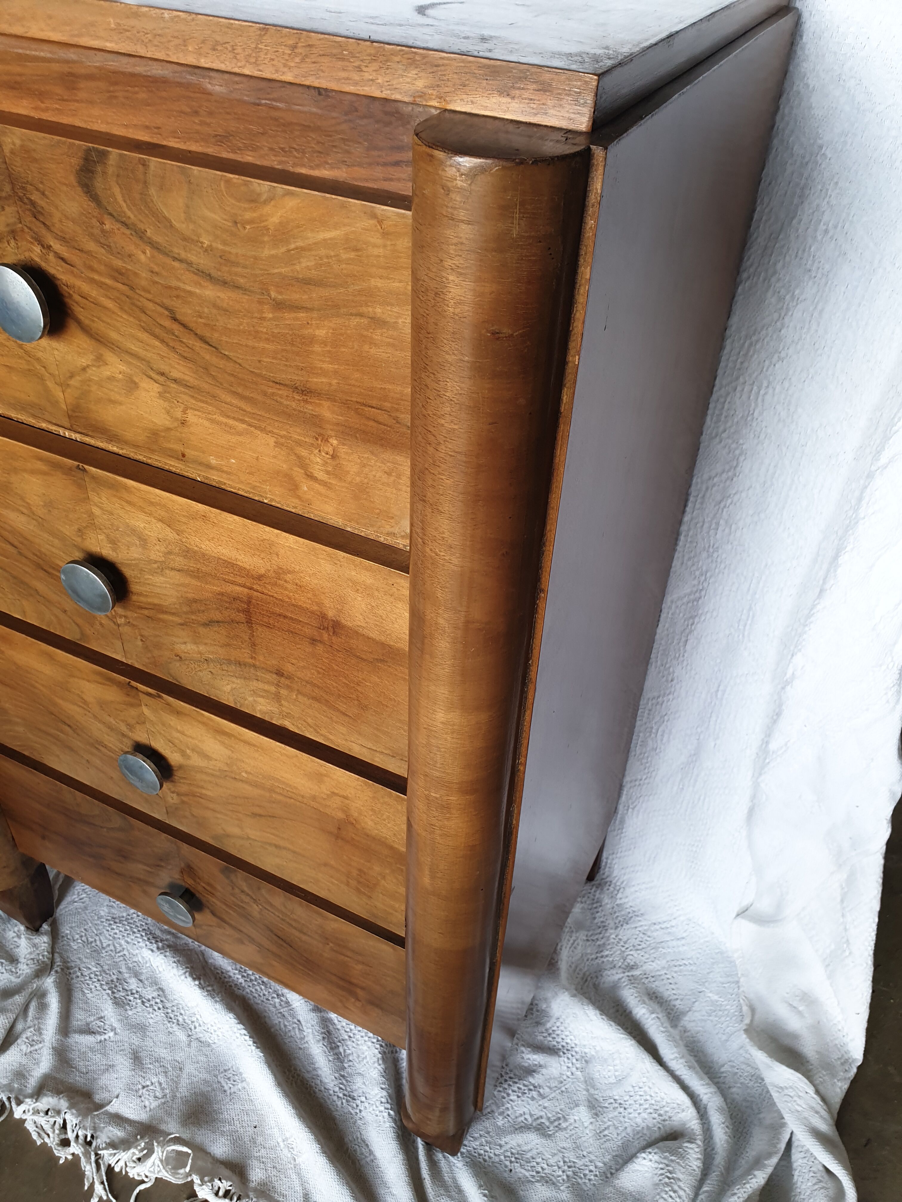 Chiffonnier 4 tiroirs art deco