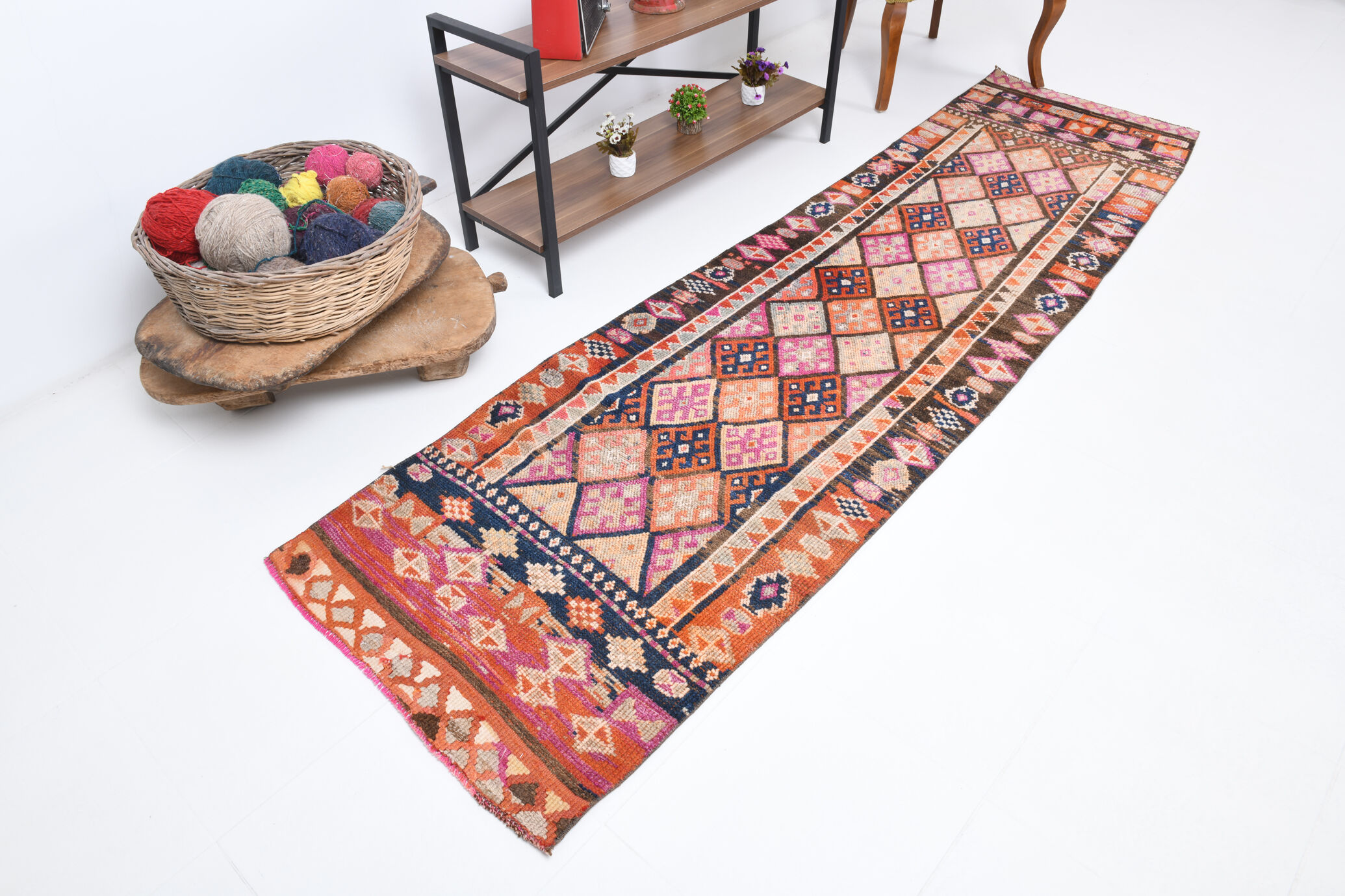 3x10 vintage carpet runner rugs  294x83cm