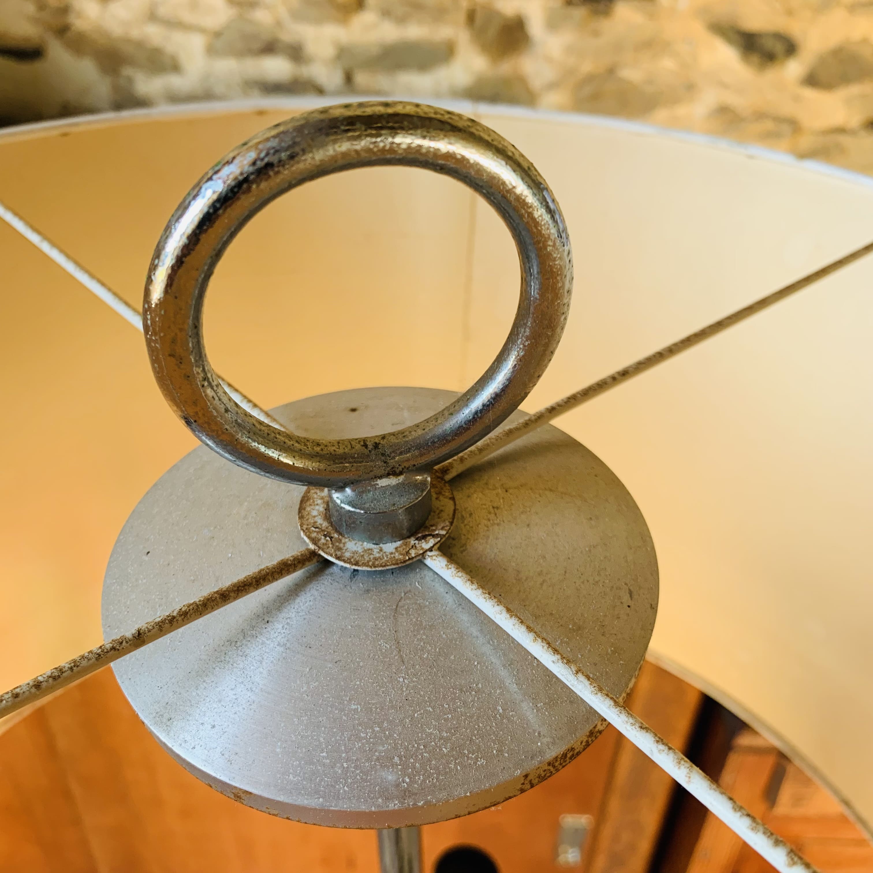 Brutalist floor lamp