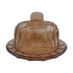 Ancienne cloche à fromage en verre
