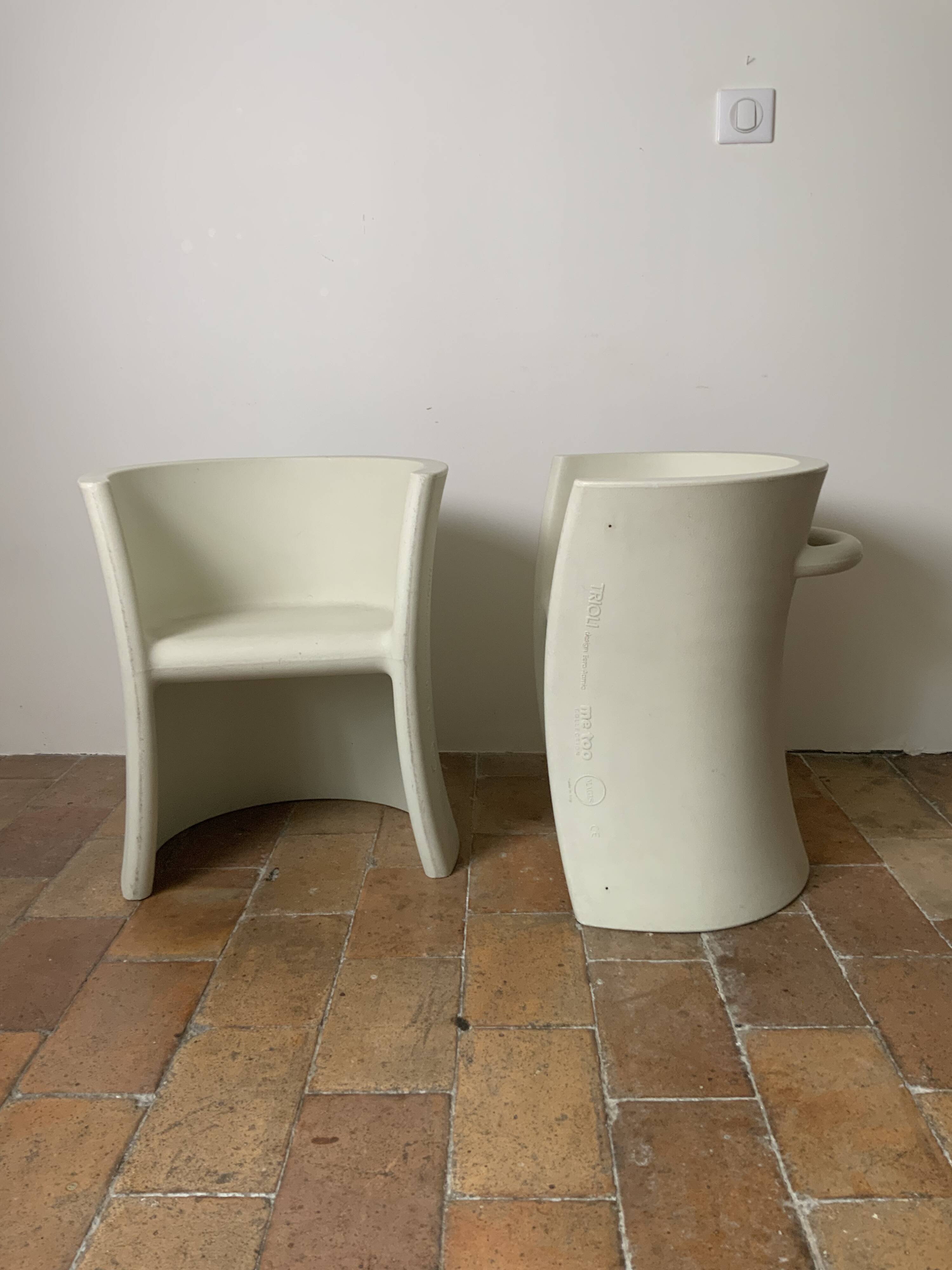 Pair of Tripoli chairs Italy