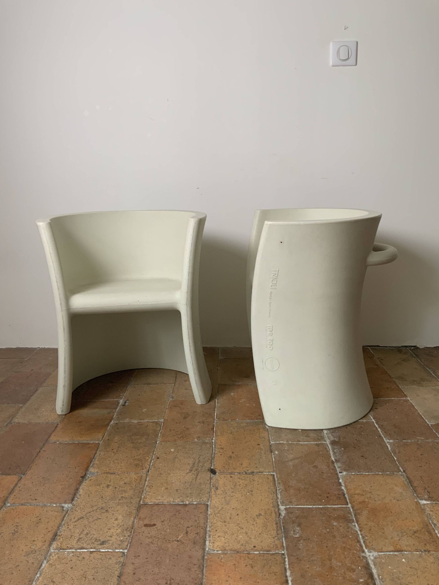 Pair of Tripoli chairs Italy