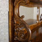 Rococo Revival Sideboard in Walnut and Veneer, 1850