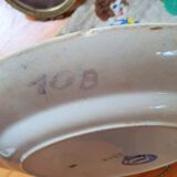 Old earthenware plate
