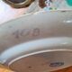 Old earthenware plate