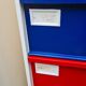 3 80s metal furniture / filing cabinets / flaps