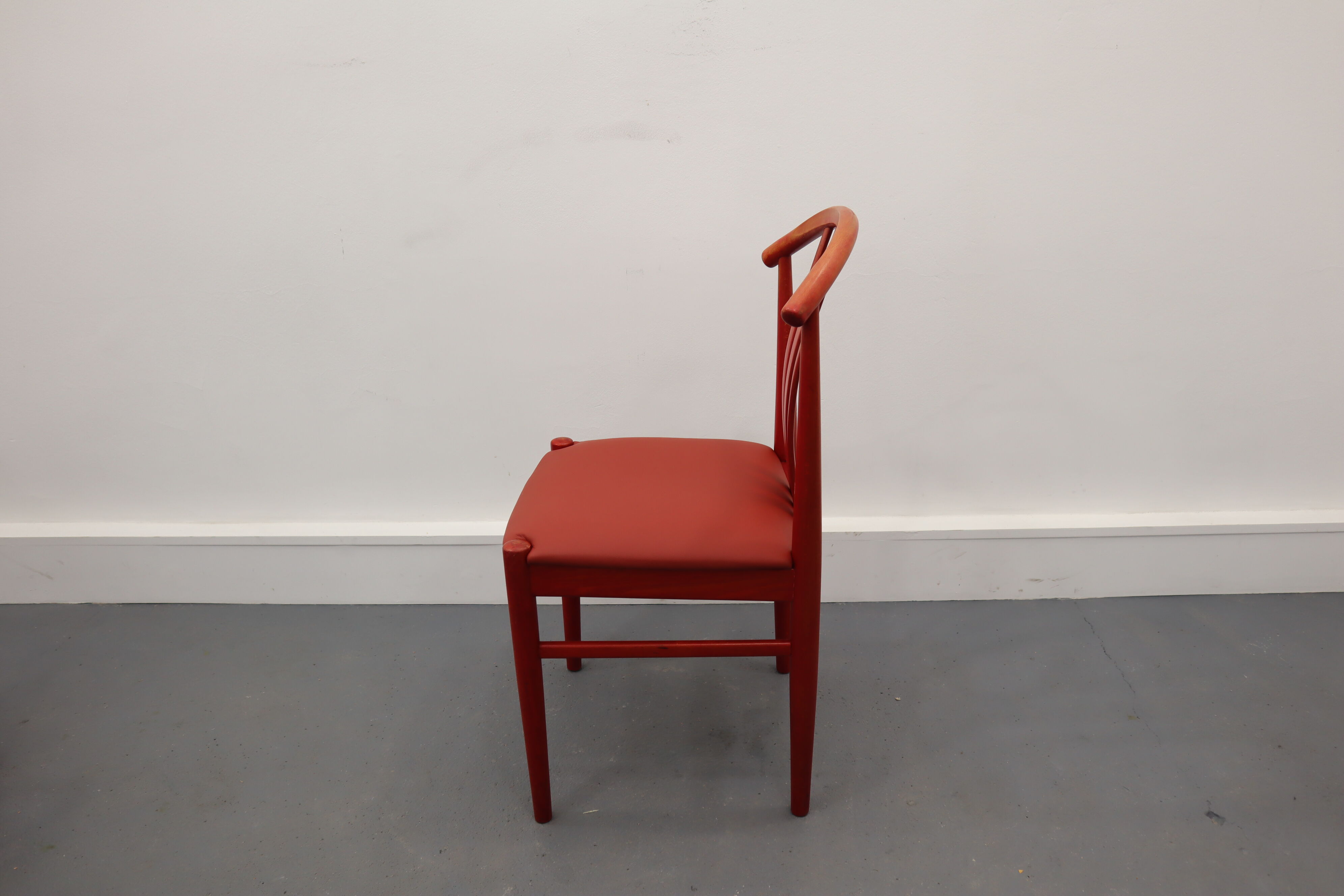 Swedish Dining Chairs by C. Ekström, A. Johansson & S. Hyssna, 1970s, Set of 4