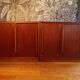 Duo of trade furniture with sliding doors
