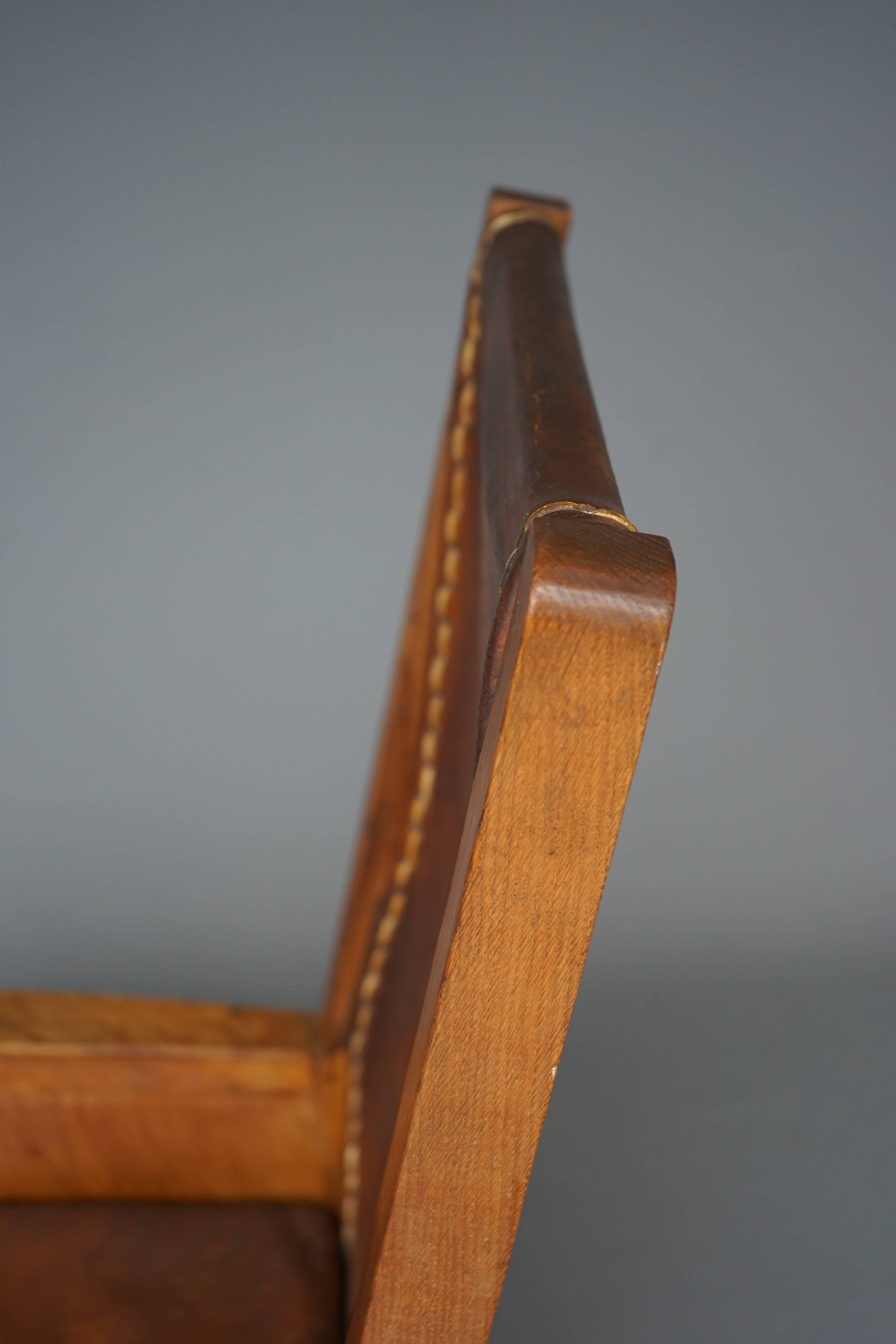 Oak Armchair by Robert Mouseman Thompson, 1940s