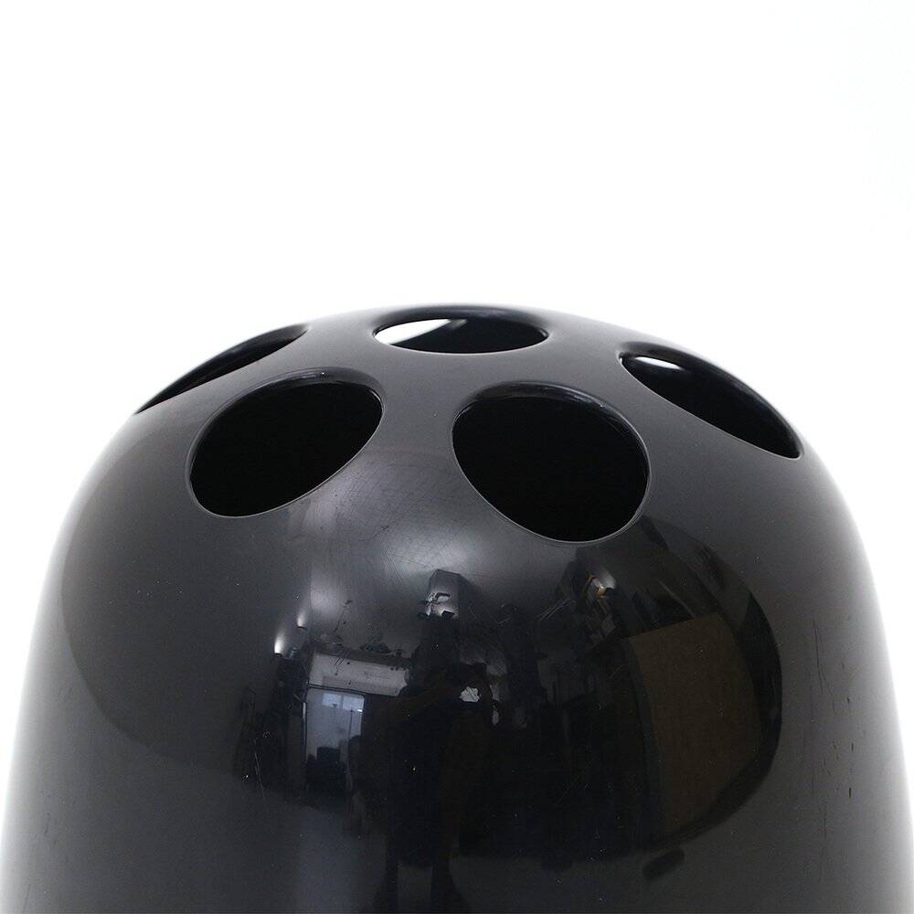 Dedalo Black Umbrella Stand by Emma Gismondi Schweinberger for Artemide, 1960s