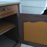 Rustic walnut dresser