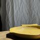 Yellow fish-shaped dish L38