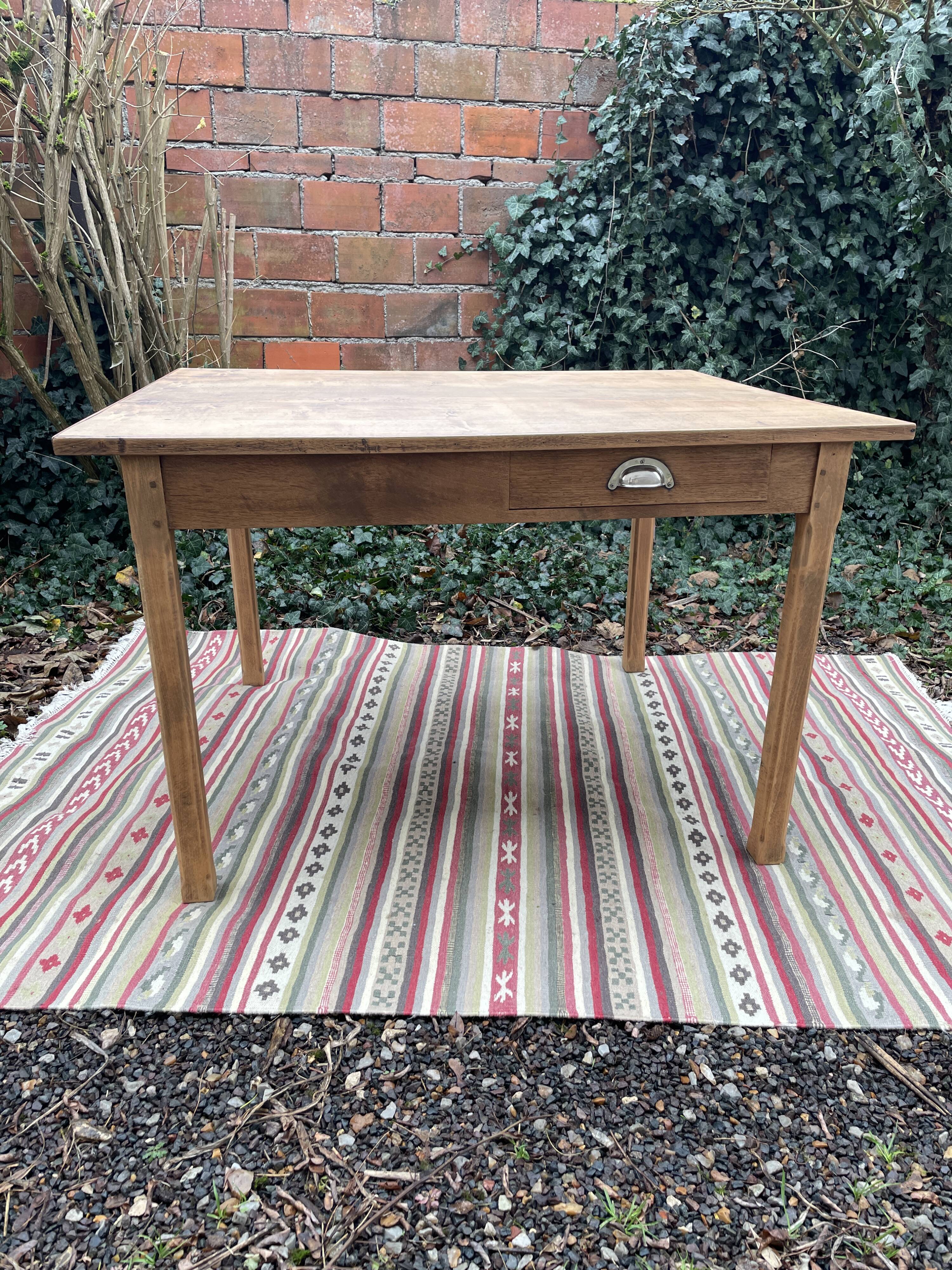 Farm Table with Drawers