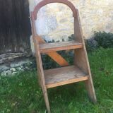 Wooden stepladder