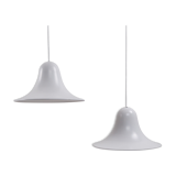 Set of 2 Pantop pendants by Verner Panton, 1980s