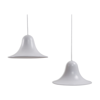 Set of 2 Pantop pendants by Verner Panton, 1980s