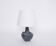 Danish mid-century stoneware lamp model 1059 by Einar Johansen for Soholm
