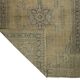 One-of-a-kind turkish handwoven vintage rug - rustic vintage charm 287x 203 cm