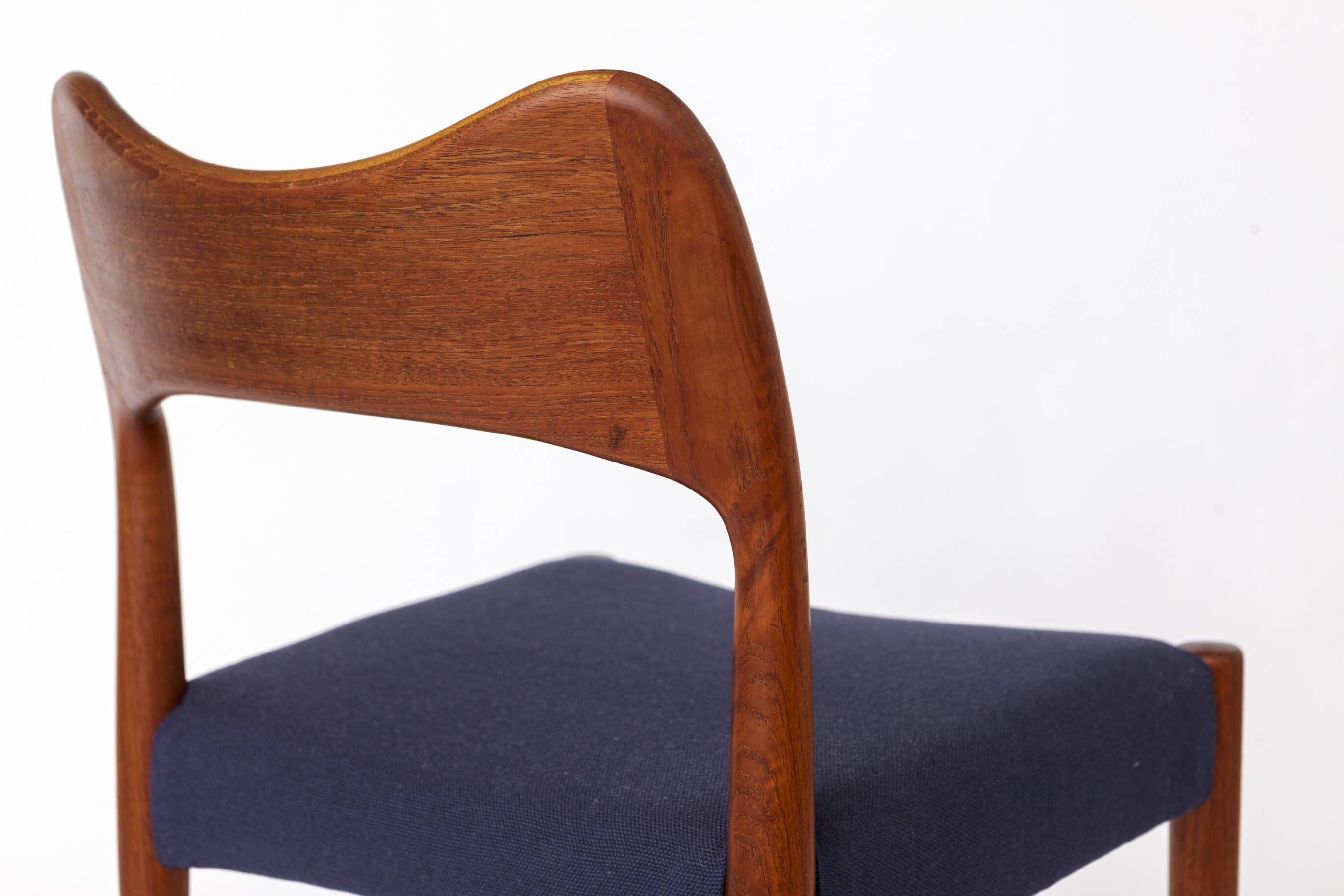 Arne Hovmand-Olsen Teak Chair for Mogens Kold, 1950s Danish