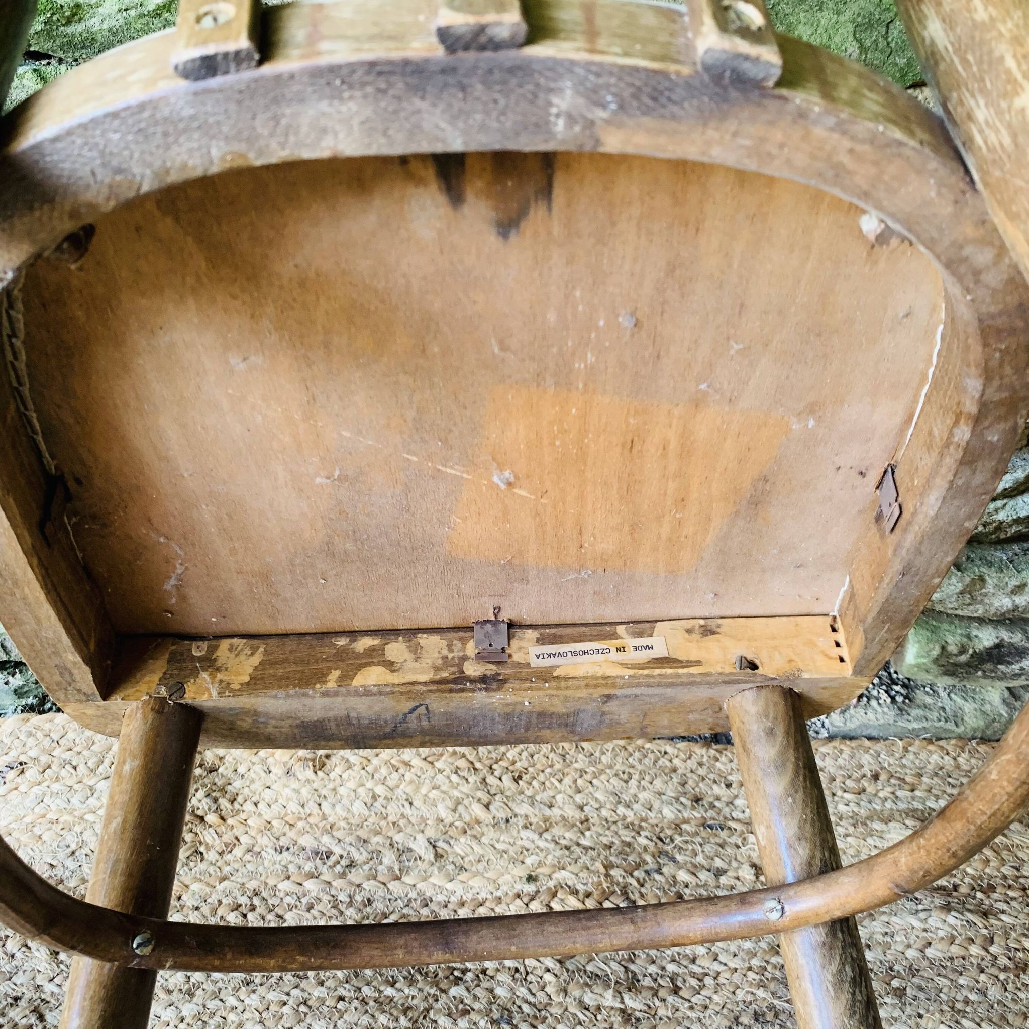 Pair of bistro chairs