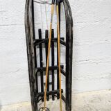 Bâtons de ski en bois