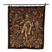 Aubusson tapestry "Orpheus Charming the Birds" Élie Grekoff, Pinto Workshop