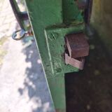 Workshop/industrial style steel door