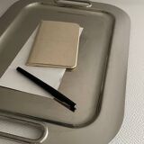 70s stainless steel tray