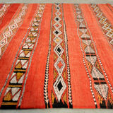 Hand-knotted rug from Morocco, 1980s  270x142cm
