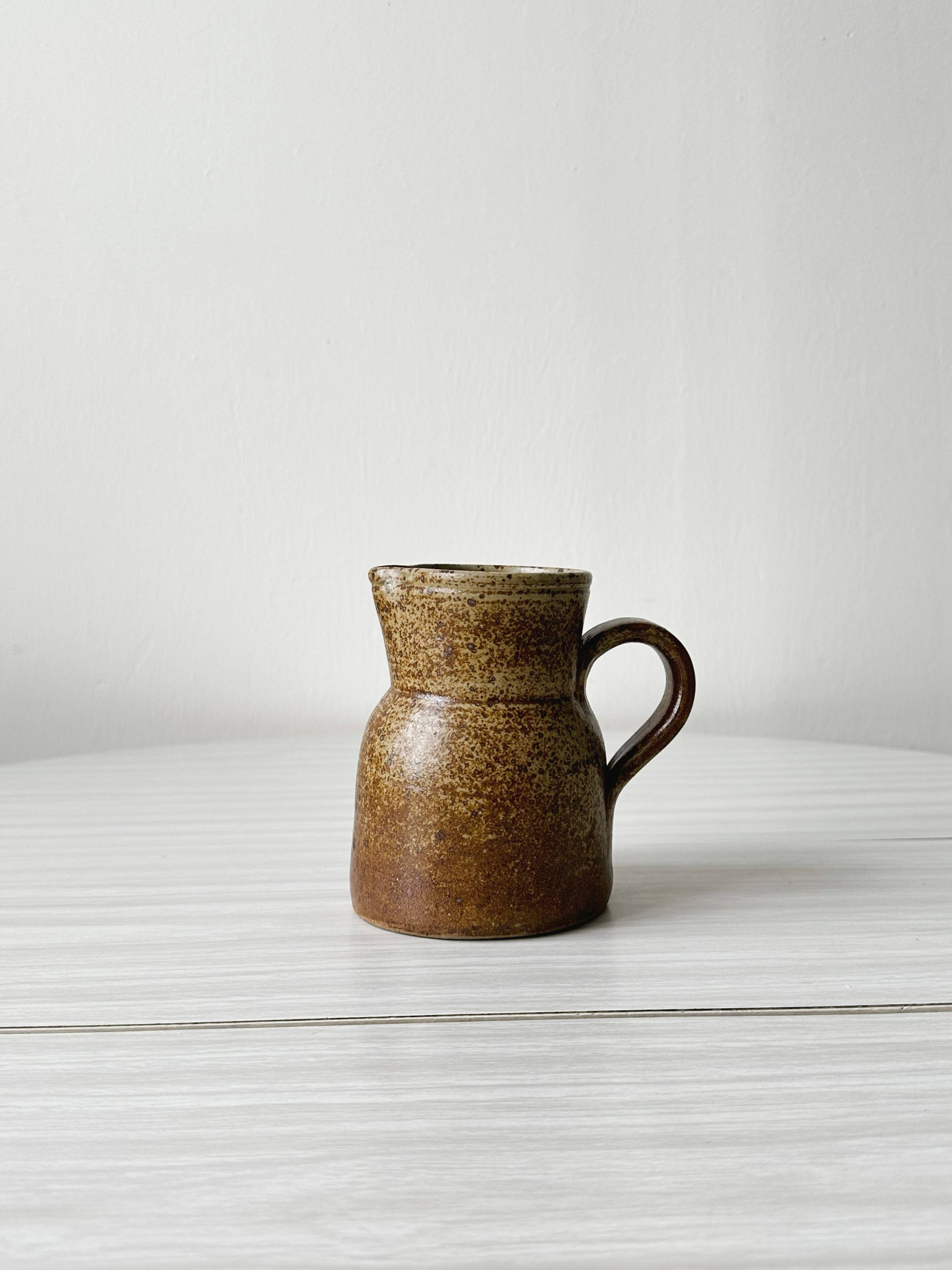 Pyrite ceramic milk jug