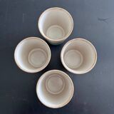 Set of 4 Scandinavian coffee cups