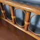 Vintage rattan sideboard/sideboard
