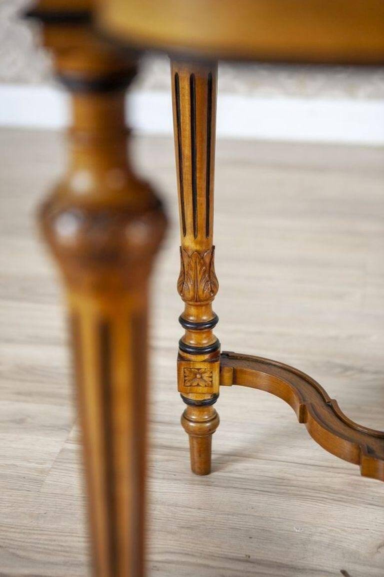 Late 19th Century Walnut Coffee Table, 1890s